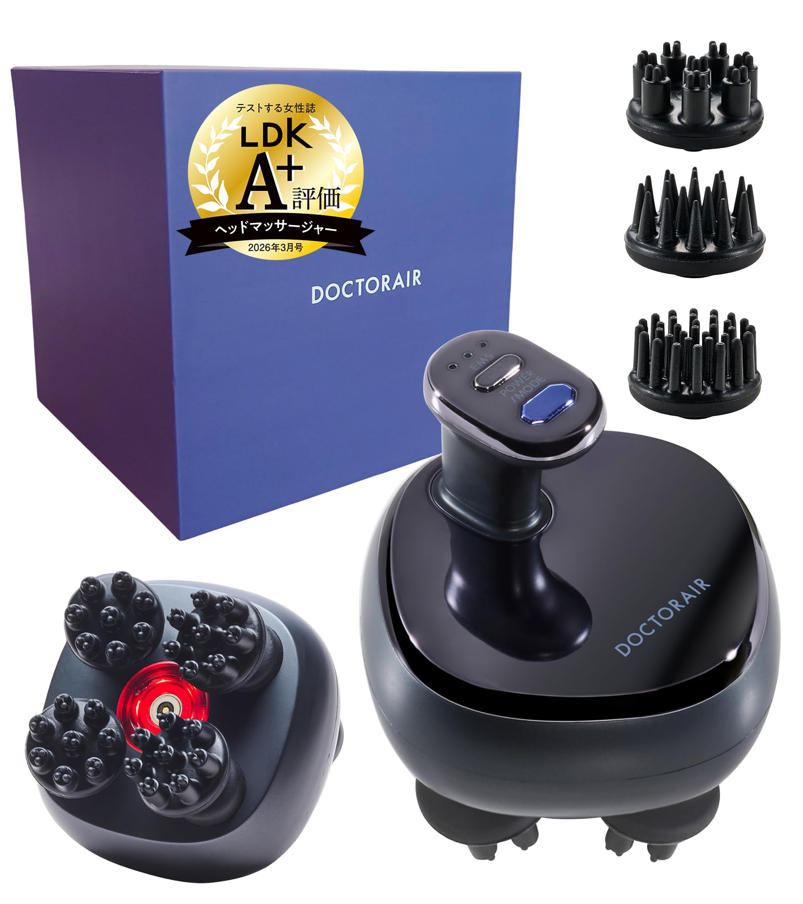 ☆DOCTORAIR☆ドクターエア☆EMSスカルプスパ BSC-01☆ Amazon | 【LDK A+評価獲得】ドクターエア 公式ストア EMSスカルプスパ